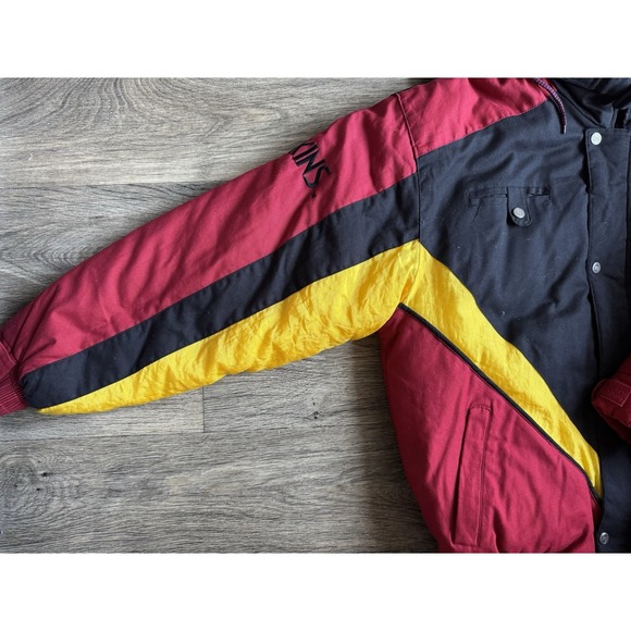 Vintage Washington Redskins NFL Fat Goose Puffer Coat Jacket Size Large - Picture 4 of 14